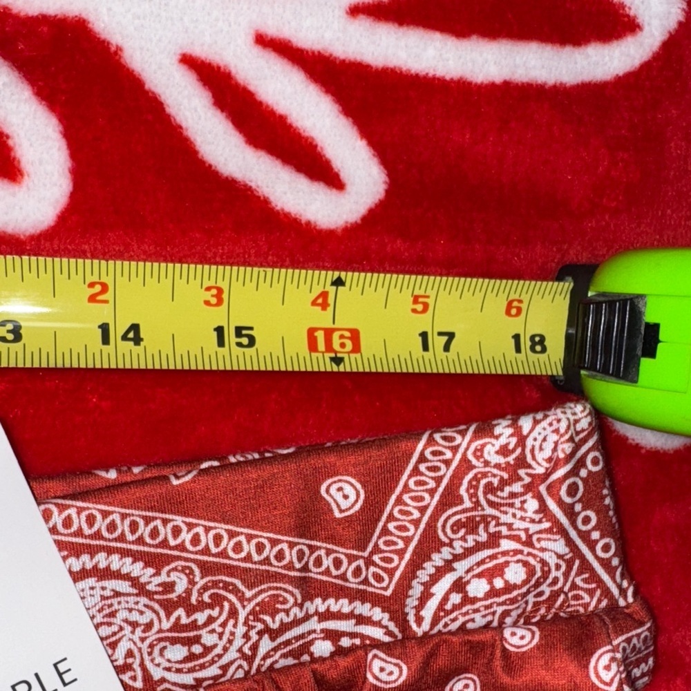 Simple Suzanne Betro 3X Red Bandana Print Pants Comfortable daily active pants - Picture 9 of 11